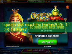 queen slot machine bonus