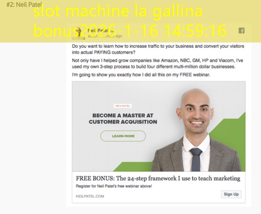 slot machine la gallina bonus